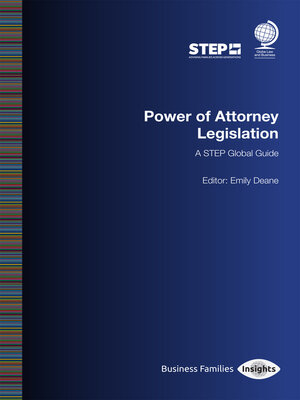 cover image of Power of Attorney Legislation